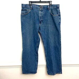 Eddie Bauer Relaxed Fit Jeans Men's 40x30 (act 40x29) Med Wash Straight Leg